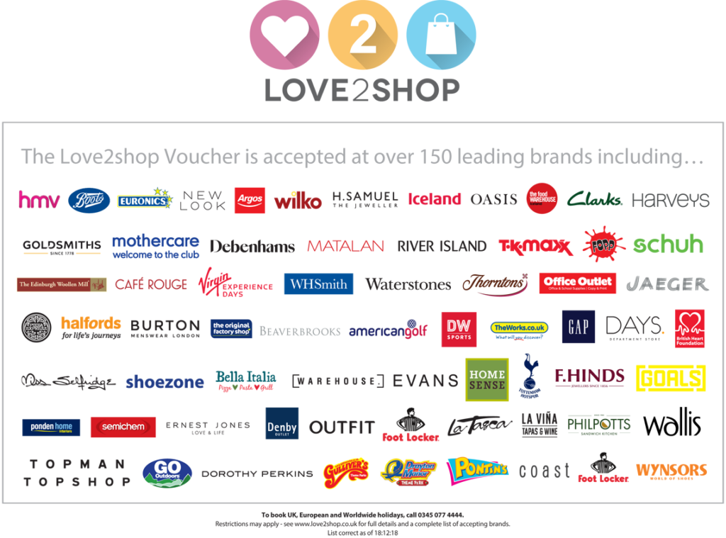 Tower Hamlet Escorts Love2Shop Voucher